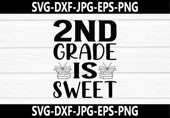 2nd Grade is Sweet SVG Design: A Creative Resource for Educators and Parents