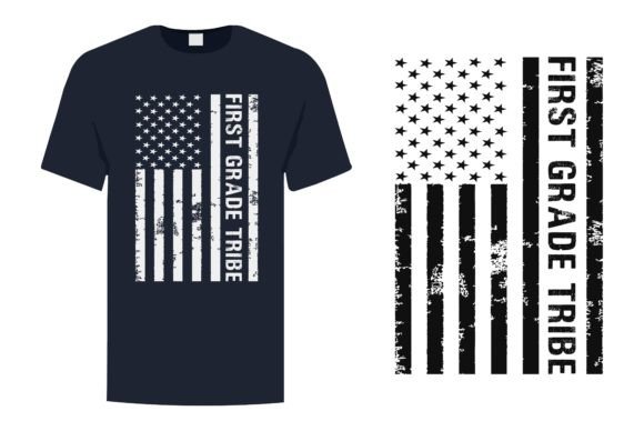 American Flag First Grade Tribe Design: A Patriotic Approach to Education
