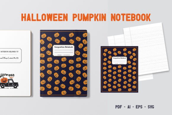 Halloween Pumpkin Composition Notebook: A Creative and Practical Tool for Every Occasion