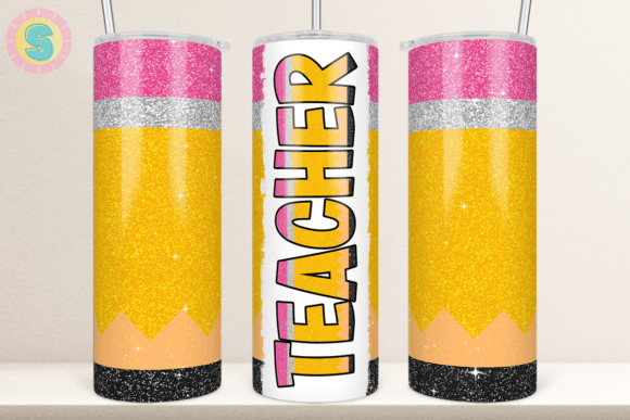 Teacher Glitter Tumbler Sublimation: A Trendy Way to Personalize and Market Back-to-School Products